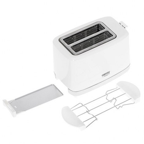 Camry | CR 3219 | Toaster | Power 750 W | Number of slots 2 | Housing material Plastic | White - 6